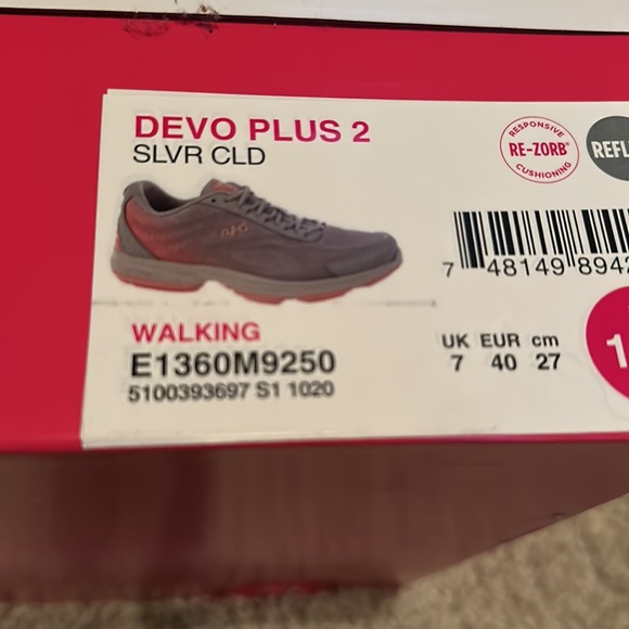 Ryka Devo plus 2 women’s sneakers size 10 M SLVR CLD color - Picture 11 of 12